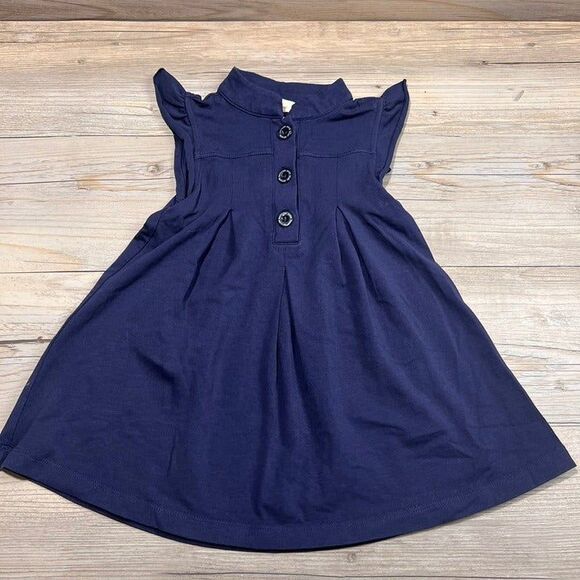Matilda Jane Little Frankie Navy Dress Size 2 - Picture 1 of 5
